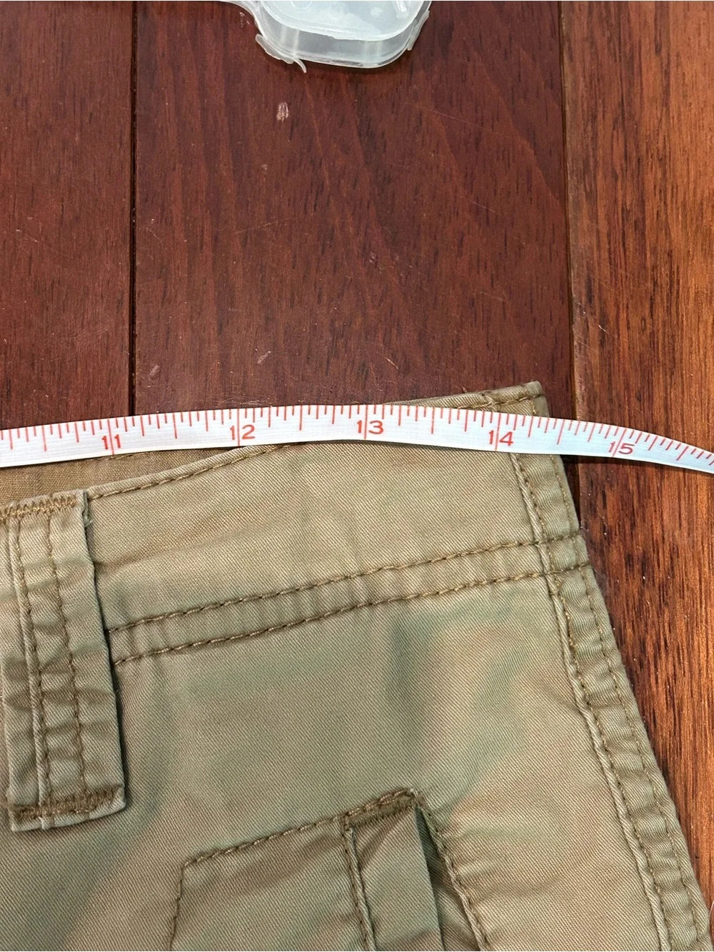 Boy’s Old Navy Cargo Shorts Sz 14 Dark Camel Cotton Longer Length 2009